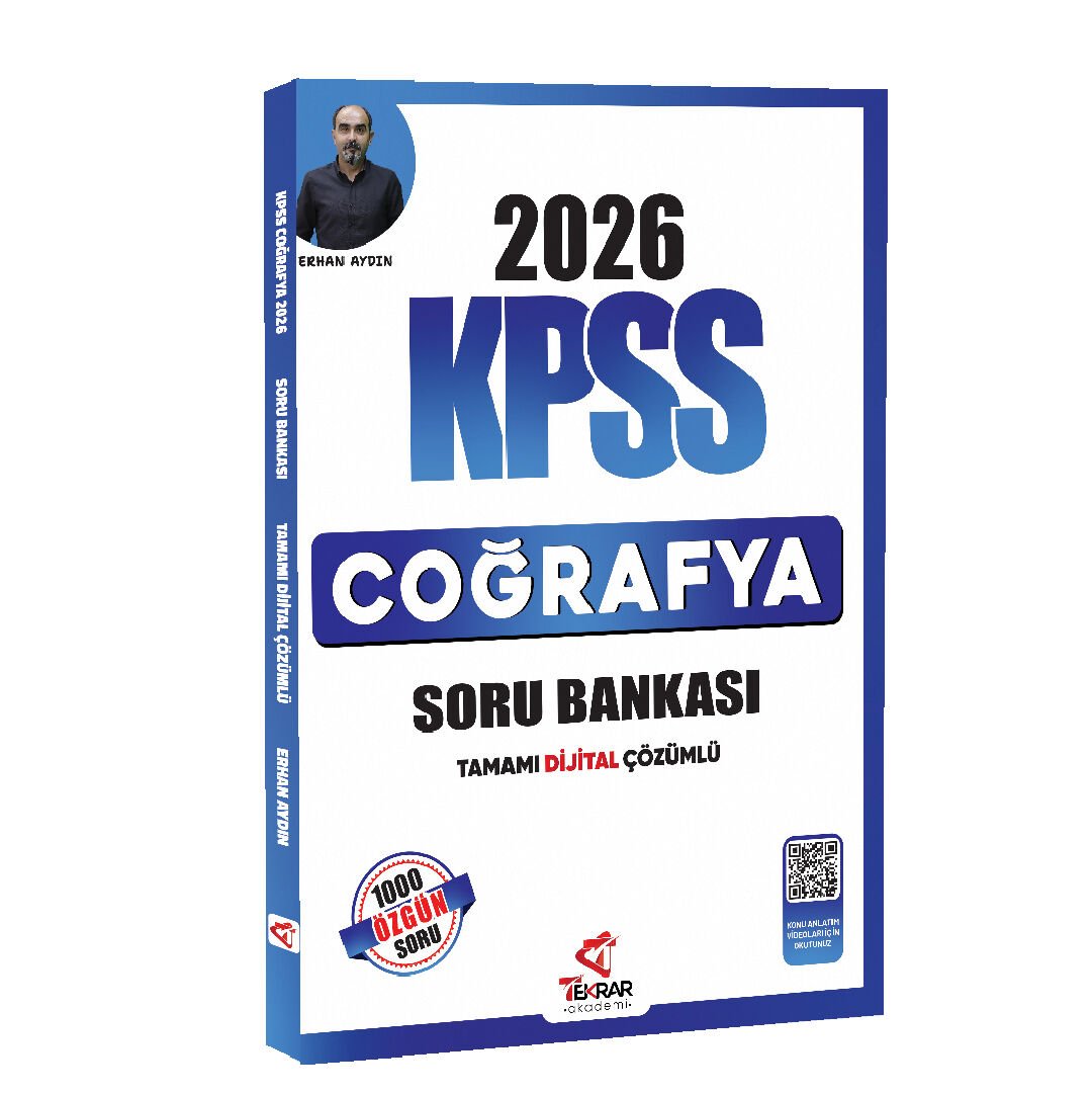 2026 KPSS COĞRAFYA SORU BANKASI