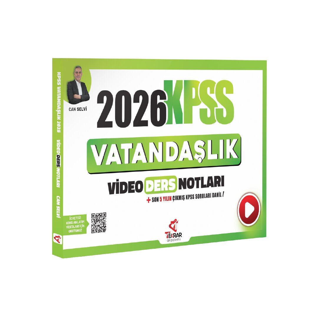2026 KPSS VATANDAŞLIK VİDEO DERS NOTU